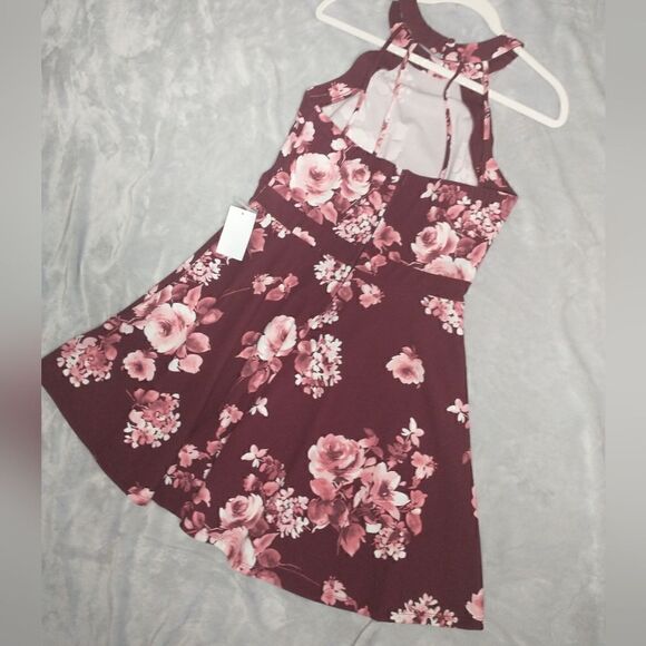 B. Smart Halter Fit and Flare Dress - Picture 2 of 7